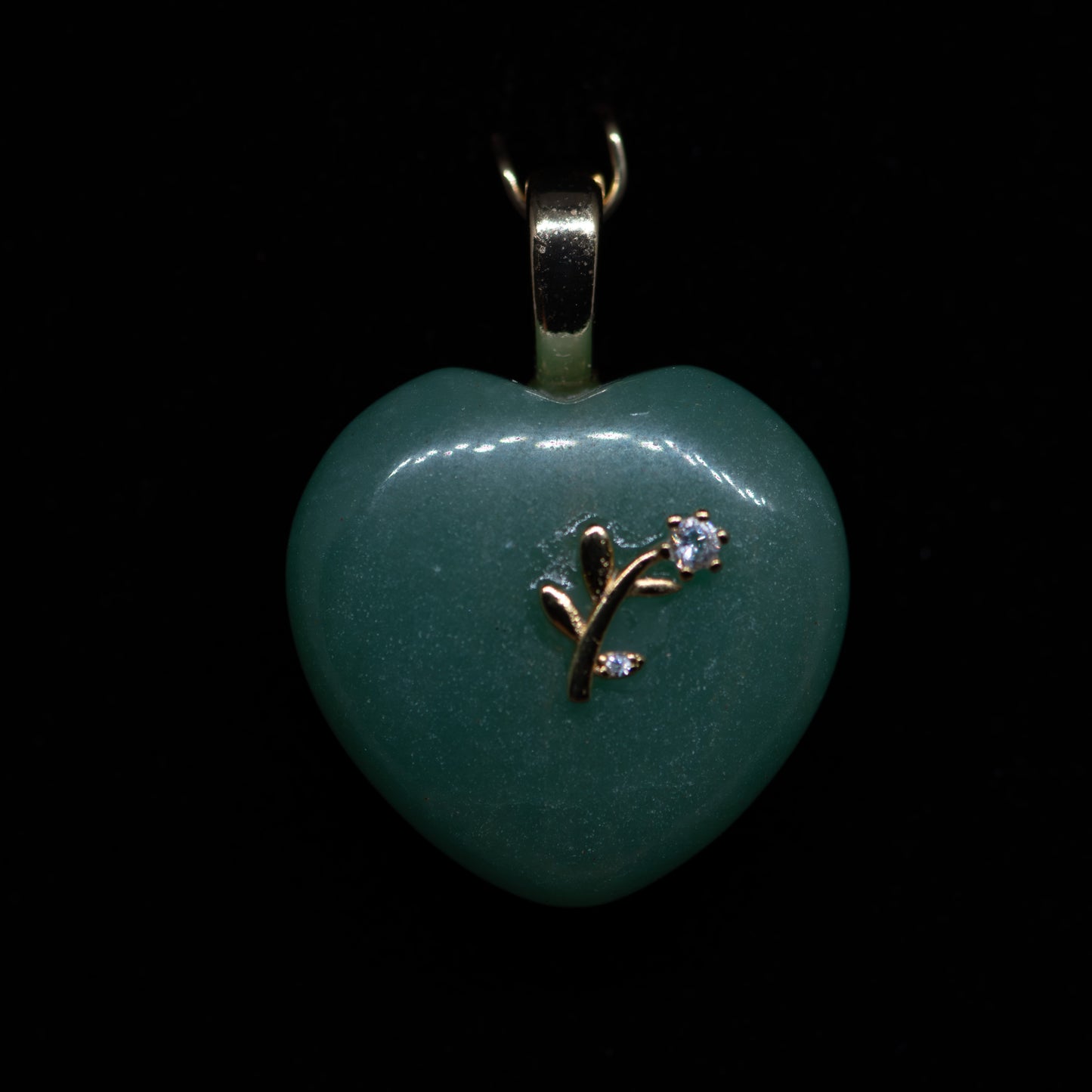 Green Jade Heart